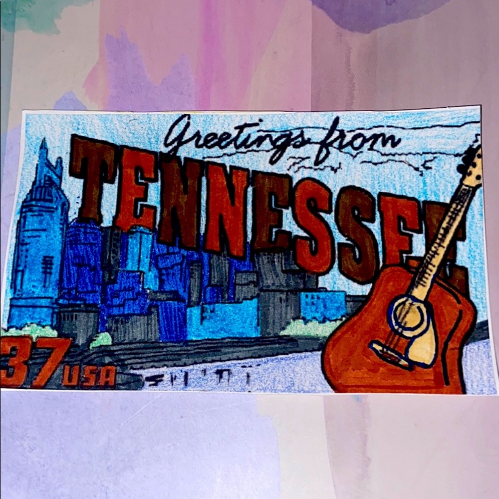 “Greetings from Tennessee” Postcard